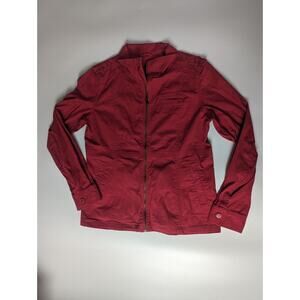 Prana “Mayve” Red/Orange Light Jacket Womens Sz. XL Full Zip Outdoor